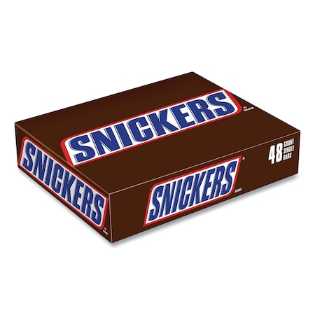 SNICKERS Original Candy Bar, Full Size, 1.86 oz Bar, PK48 551412